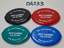 4 VINTAGE ADVERTISING RUBBER SQUEEZE PURSE 1969 1960'S ORAN MO METZ CLEANERS  picture