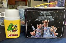 Vintage 1977 Muppets Pigs in Space Lunchbox w/ Thermos Miss Piggy picture