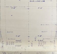 1984 Railroad Bangor Aroostook Blueprint NME Jct Brownville Clearances N2 DWDD11 picture