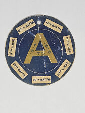 WW1 Anzac 1914 to 1918 Cardboard Token Unit Badge Lapel picture