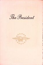 Pan American World Airways Menu The President Cuisine by Maxim's of Paris picture