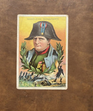 NAPOLEON BONAPARTE T68 Heroes of History-1911-Royal Bengals Cigar-Tobacco Card picture