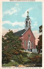 Postcard WI Holy Hill Shrine of Mary Help of Christians Chapel Vintage PC f8311 picture