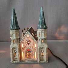 Dickens Keepsake Village Church Hand Painted Lighted Christmas NOTES picture