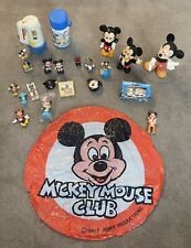 Vintage Lot 20+ Disney Figures Toys Bank Mickey/Minnie Mouse Goofy  picture