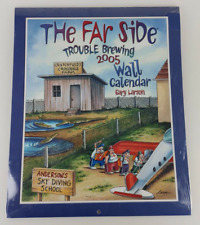 2005 The Far Side Trouble Brewing Gary Larson Calendar Andrew McMeel New Sealed picture