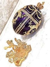 Pierre Lorren Imperial Faberge egg jewelry box 24k birthday gift Fabergé picture