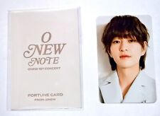 SHINee Onew 1st Concert Official SM MD O-NEW-NOTE Fortune PhotoCard ONLY light B picture