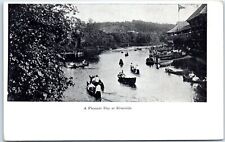 Postcard - A Pleasant Day at Riverside picture