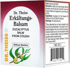 Over-the-Counter Mucoplant Eucalyptus Balm Ointment for Colds by Dr. Theiss 50g picture