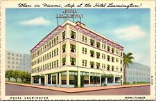 Linen Postcard Hotel Leamington in Miami, Florida picture