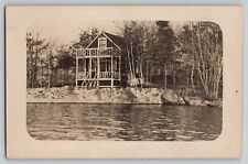 Clifford New Bedford MA House Waterfront Shore Beach Vtg Postcard 1910's-20's picture