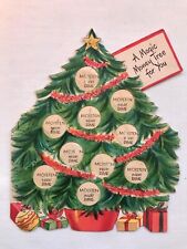 Vintage Christmas Magic Money Tree For You Hallmark Ten Cent Holder picture