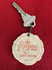 Vintage Riviera Hotel Las Vegas Room Key & Tag picture