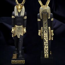 Authentic Vintage Egyptian God Seth Statue |Antique Pharaonic Stone Sculpture BC picture