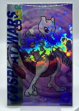 Cosplay Wars Pokemon 8-Bit Mewtwo Purple Lava Foil LTD #8/50 Matthew  Waite picture