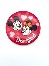 VTG 1985 Disneyland Mickey & Minnie Mouse Valentine's Hearts 3