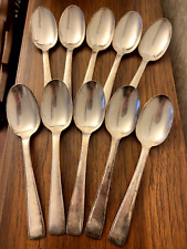 Ercuis 90 Silver Spoon Set Table Spoon Soup Dinner Made In France 8