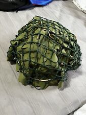 Iraq-Vintage Iraqi Army helmet Green cover + Net, Hard To Find picture