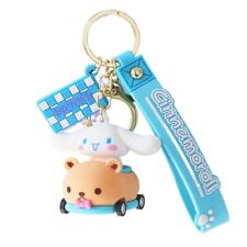 Sanrio Characters Cinnamoroll On The Car💜 Keychain 3D Figure NEW picture