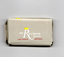 The Riviera Hotel & Casino Wrapped Room Soap Bar, Las Vegas NV, Sealed, Gambling picture