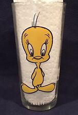 Vintage 1973 Looney Tunes TWEETY Warner Bros Pepsi Collector Series Glass picture