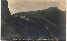 Mt Mansfield RPPC Nose House Chin 1922 picture
