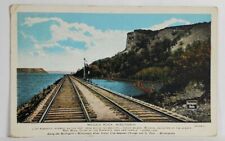 Maiden Rock  Wisconsin Burlington Route 1932 to Pittsfield Mass Postcard T6 picture
