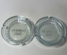 2 (pair of) Vintage Disneyland Hotel Ashtray (Rare version) Clear picture