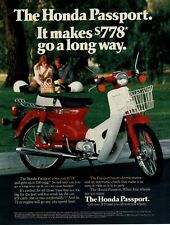 1982 HONDA Passport Motor Bike Moped Motorbike Vintage Print Ad picture
