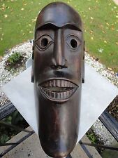 Imdonesia hand carving wood mask Batak Dace Ceremonial Tribal From Sumatra Toba  picture