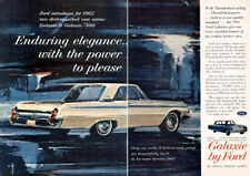 1962 Ford Galaxie: Enduring Elegance Vintage Print Ad picture