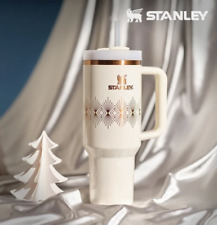 Stanley Quencher H2.0 Flowstate Tumbler Gift Collection 1.18L (Cream) EMS FedEx picture