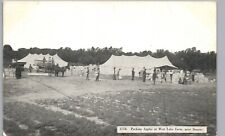 NEAR DENVER PACKING APPLES c1910 antique postcard west lake farm colorado co picture