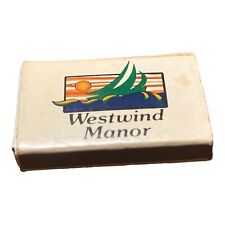 Vintage Westwind Manor Bay Landing Bay Gold Country Club Matchbook Matches Match picture
