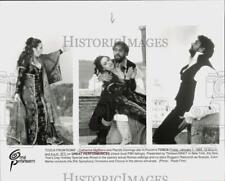 1993 Press Photo Catherine Malfitano and Placido Domingo in Puccini's 