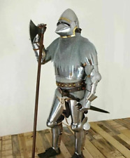 Pig Face Medieval Knight Armor Suit Battle Warrior Full Body Armour Suit gift picture