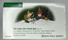Department 56 “This Looks Like A Good Spot” Retired #56831 North Pole Series picture
