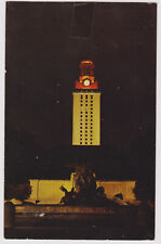 Postcard The Tower at The University of Texas at Austin Clock Tower at Night picture