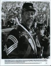 1989 Press Photo Morgan Freeman, Actor in 