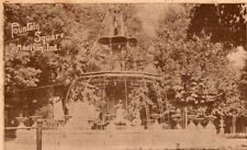 J. P. Victor Andre Broadway Fountain in Square Madison Indiana Postcard ca1905 picture