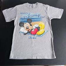 Disney Mickey Make It A Disney Day Florida T Shirt Small Vintage Mickey On Beach picture
