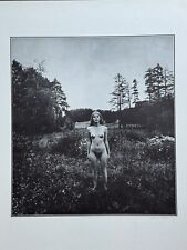 RARE SIGNED Karin Szekessy - Twilight 1971,  Original Print, Photolithograph picture