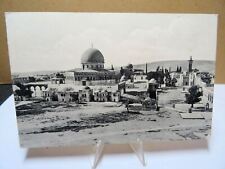 Jerusalem General View of Temple Area Postcard 1910 picture