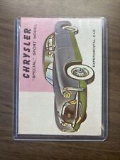 1954 TOPPS WORLD ON WHEELS #86 Chrysler 