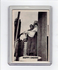 1966 Topps Superman Black & White Trading Card #43 ~ Happy Ending Lois Lane picture