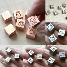 Metal 10/25.4mm  Density Cube 99.95% Pure for Element Collection picture
