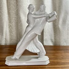RARE 1930’s Rosenthal Germany “Dancing Pair” Man And Woman Art Deco Figurine picture