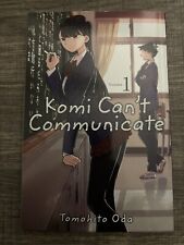 Komi Can't Communicate Manga Vol. 1 *English picture