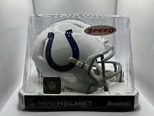 Indianapolis Colts 2004-2019 04-19 Riddell Throwback Speed Mini Helmet picture